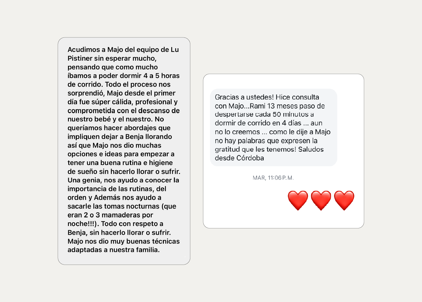 Testimonio de consultoría 1